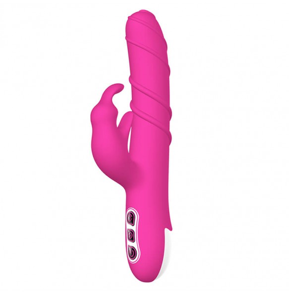 Khalifa - Y.love Rotation G-spot Vibrator Wand (Chargeable - Red Rose)
